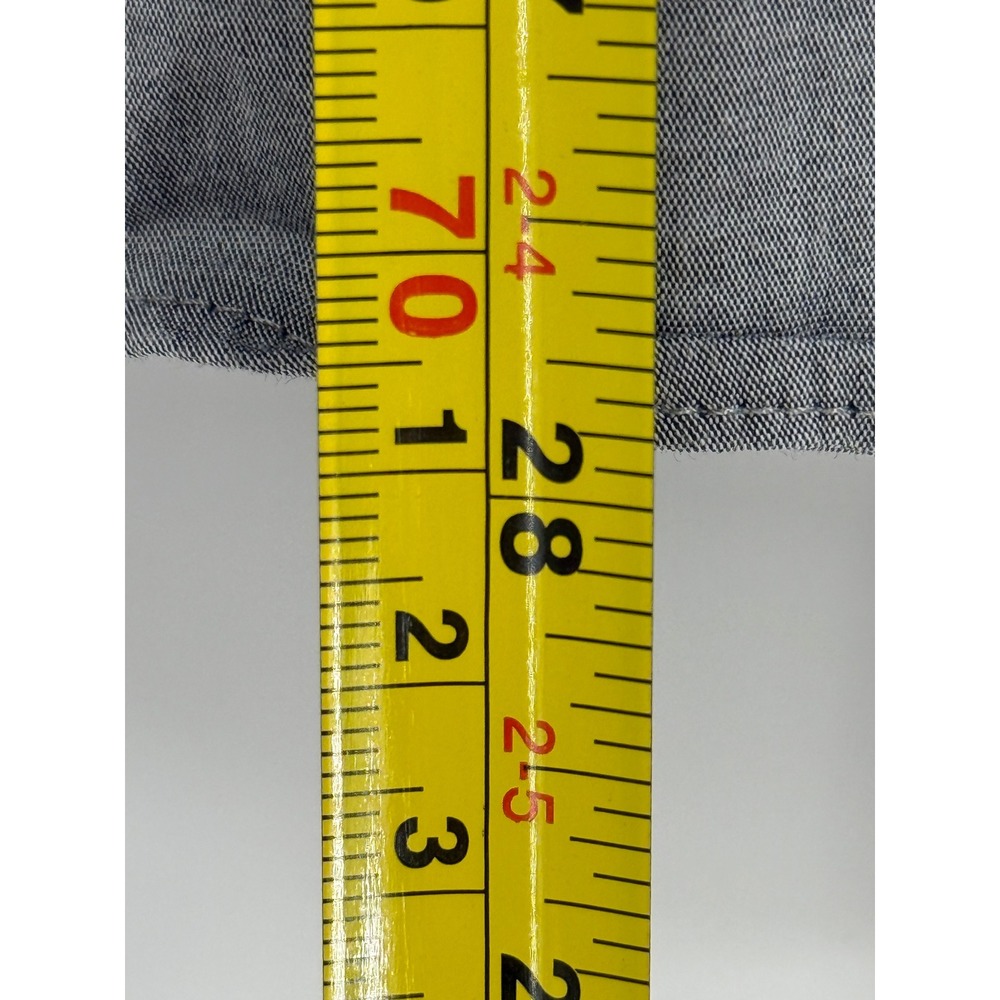 Apt. 9 Mens Premier Flex Slim Dress Shirt Grey Long Sleeve Sz S 14-14.5 32/33 - Picture 3 of 10